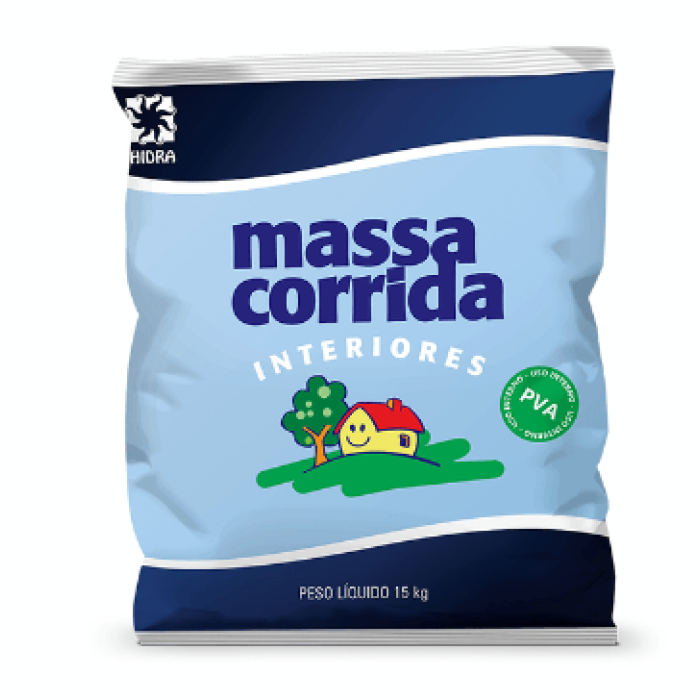 Massa Corrida 15kg Hidra